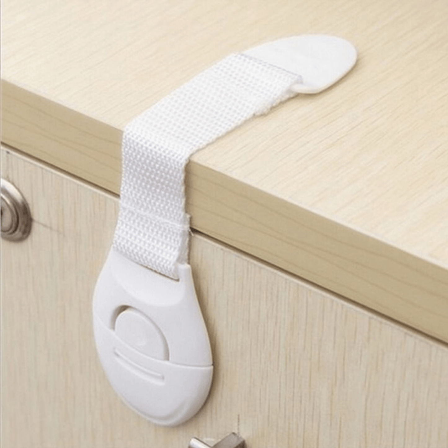 Kit 10 Travas de Segurança para Bebê – Gavetas e Armários