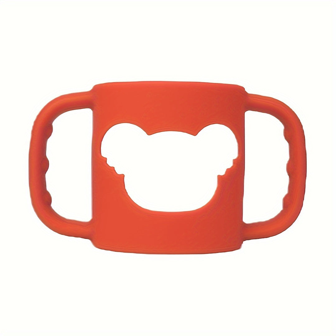 Alça de Silicone para Mamadeira – Estampa Divertida