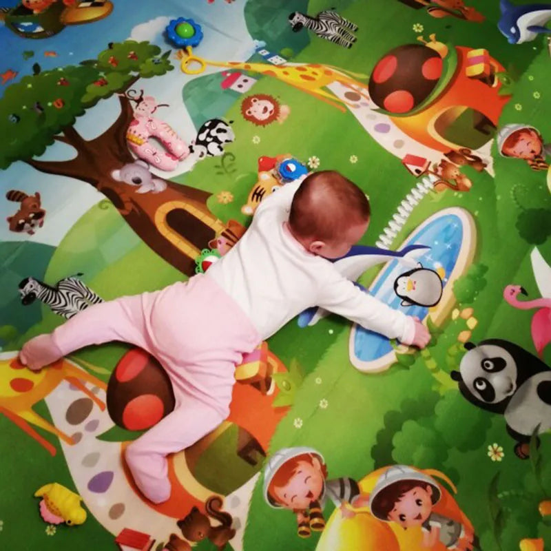 Tapete Infantil Dupla Face – Macio, Educativo e Divertido