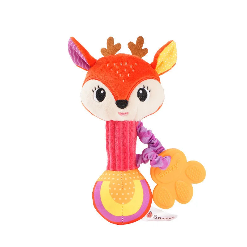 Chocalho de Pelúcia para Bebês