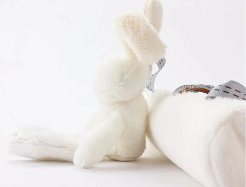 Chocalho de Pelúcia Coelhinho – Brinquedo Suspenso para Berço ou Carrinho