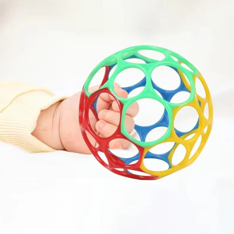 Brinquedos Sensoriais para Bebês – Mordedor e Chocalho Educativo