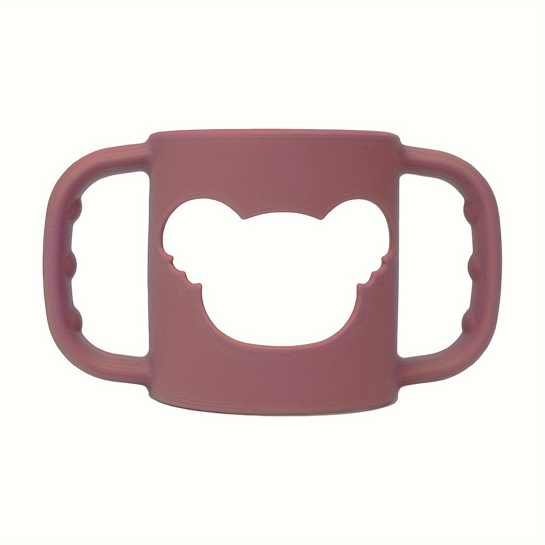 Alça de Silicone para Mamadeira – Estampa Divertida