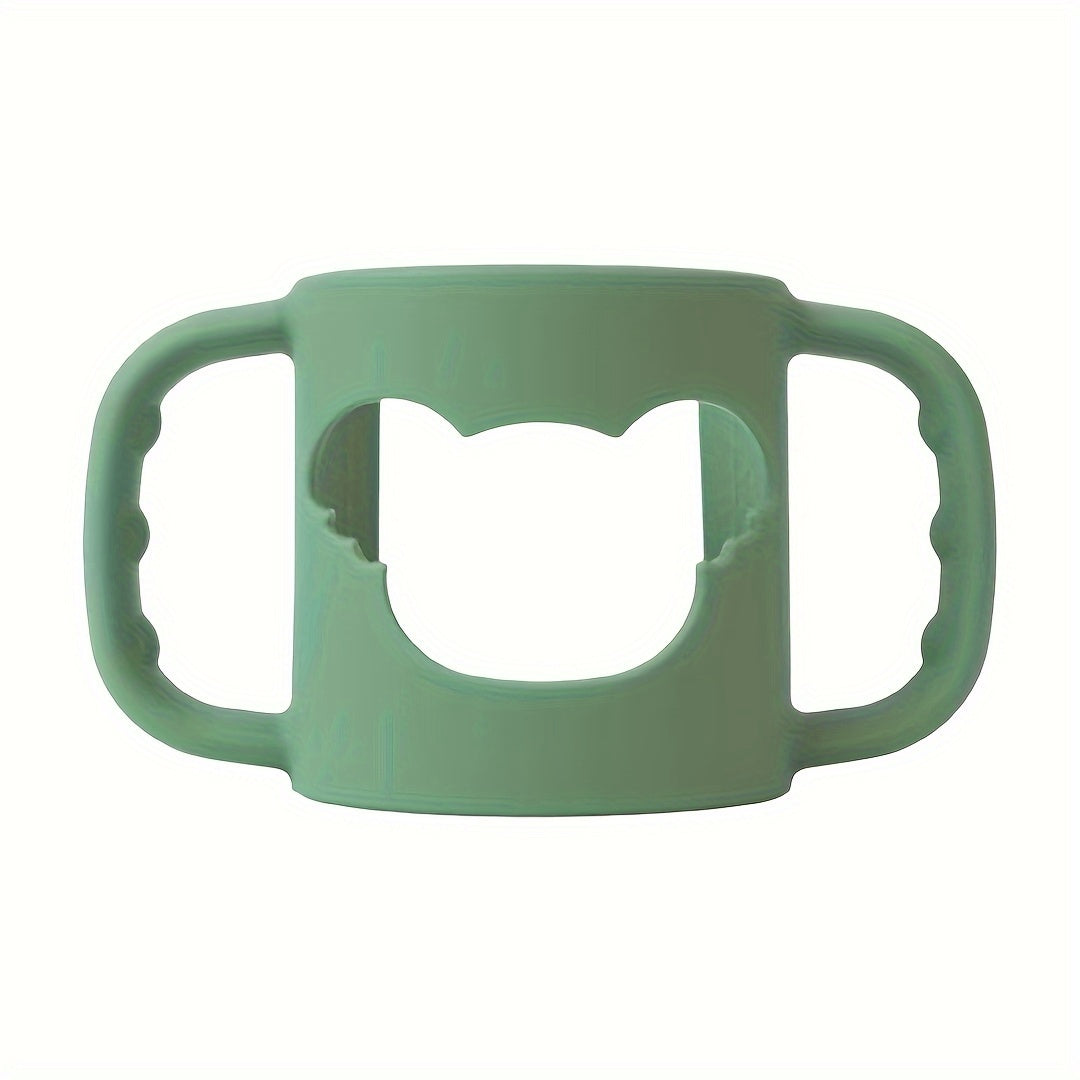 Alça de Silicone para Mamadeira – Estampa Divertida