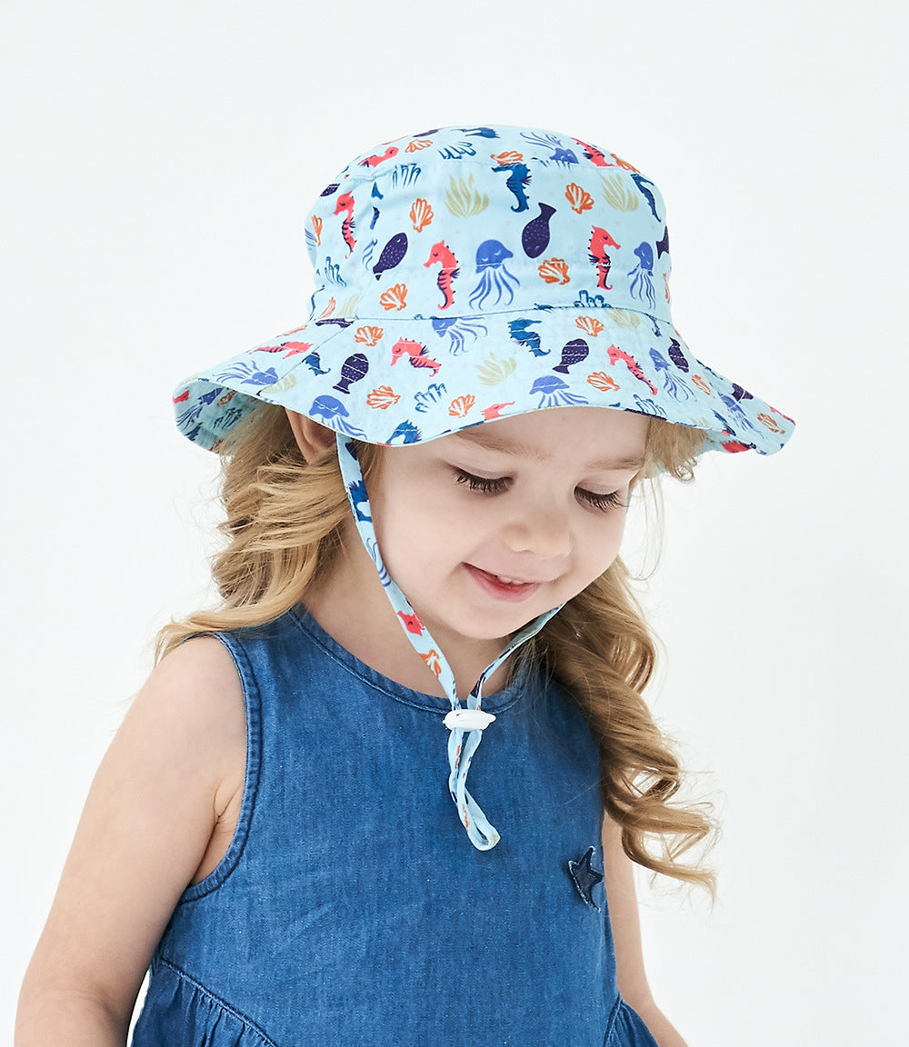 Chapéu de Sol Infantil Verão 0 a 8 Anos