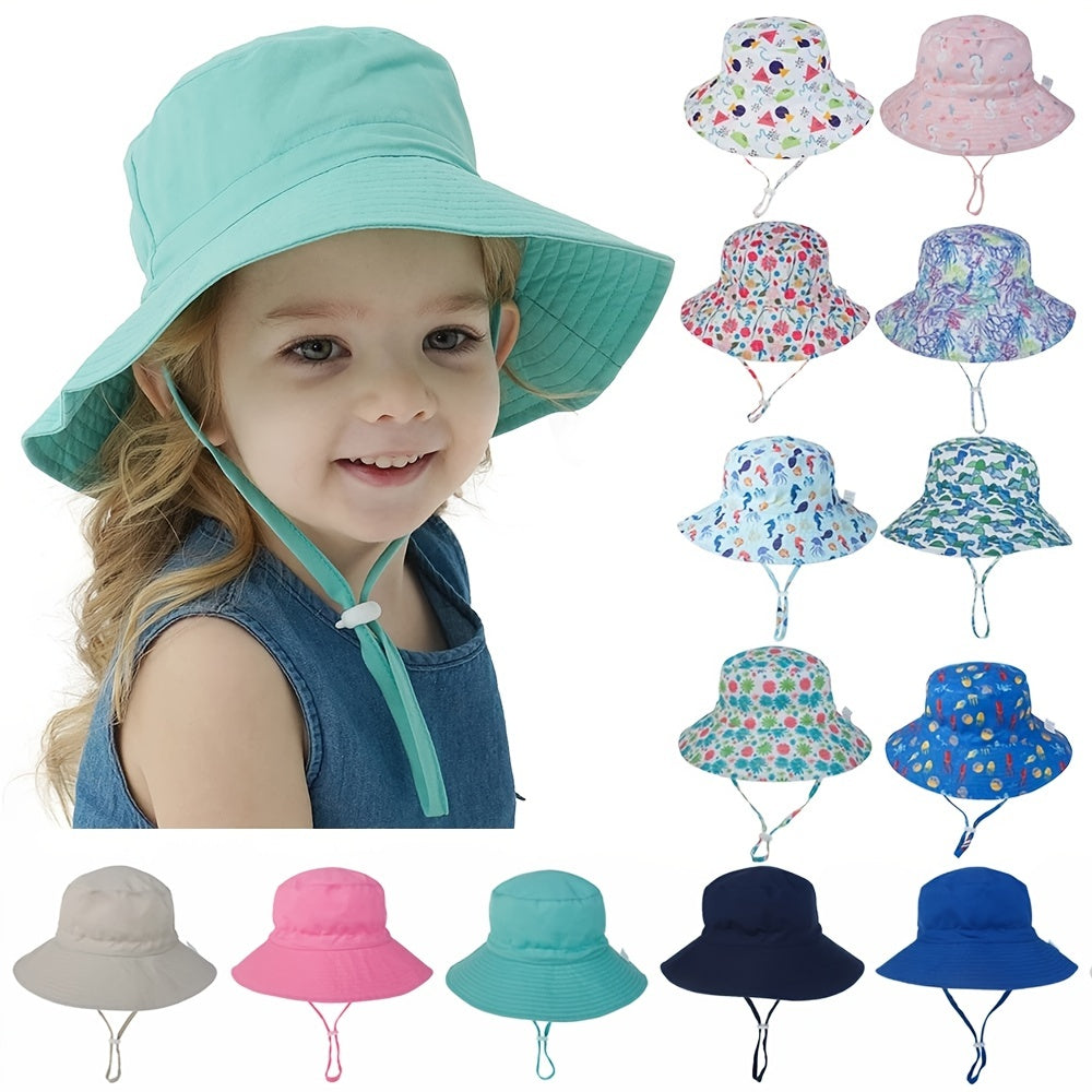 Chapéu de Sol Infantil Verão 0 a 8 Anos