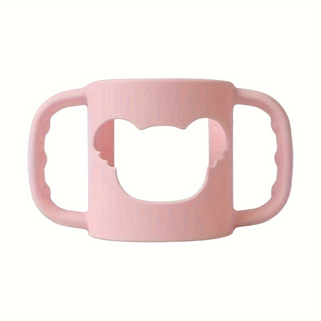 Alça de Silicone para Mamadeira – Estampa Divertida