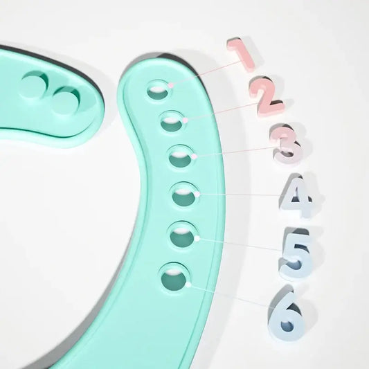 Babador de Silicone Impermeável – Ajustável e Super Fofo