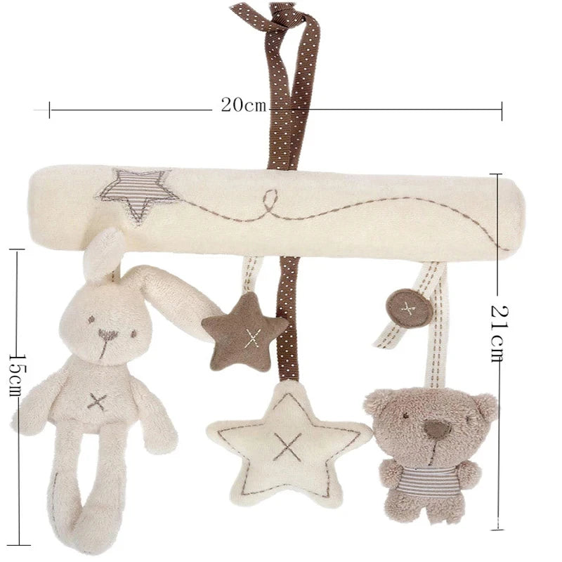Plush Toy Multifunctional Plush Toy Stroller Mobile Gifts