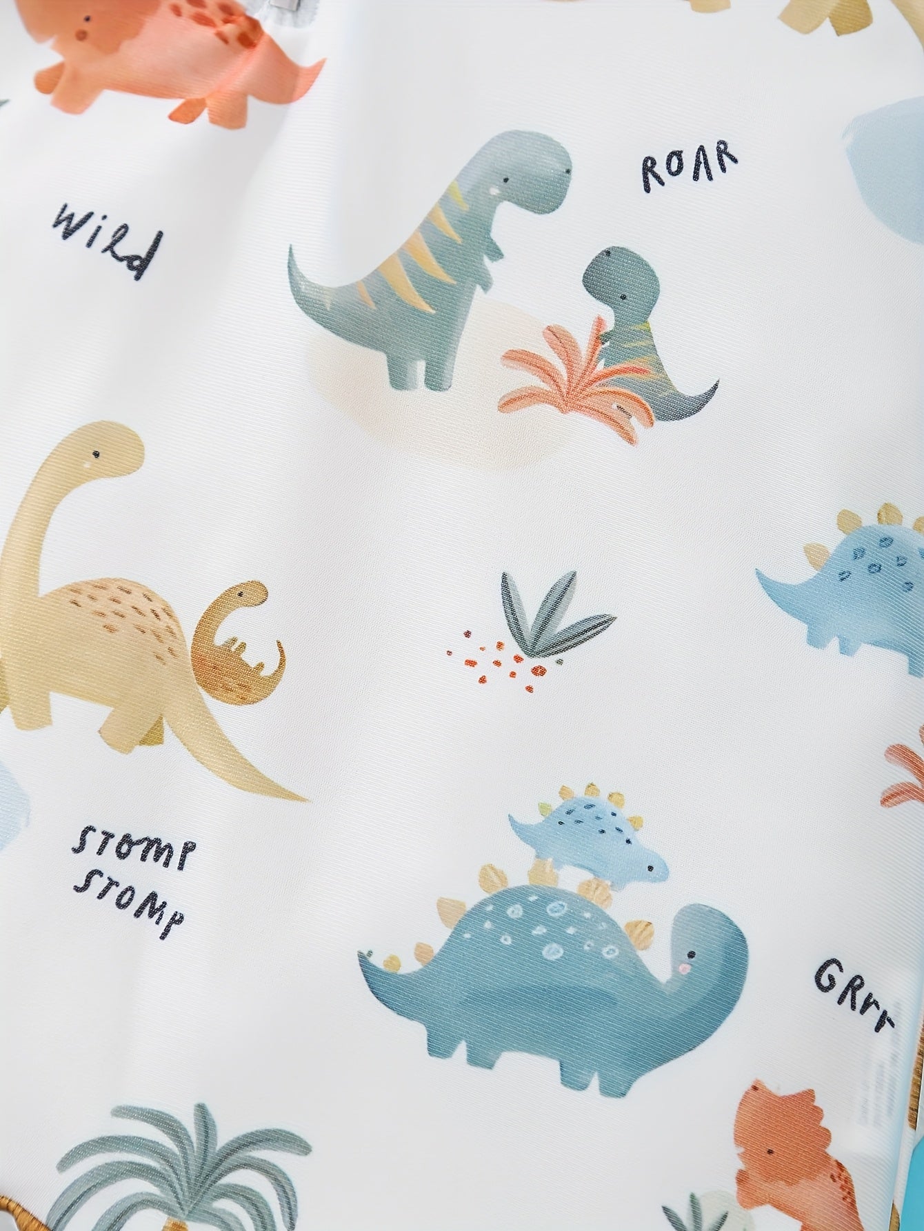 Conjunto de Banho Dino com Chapéu – 2 peças