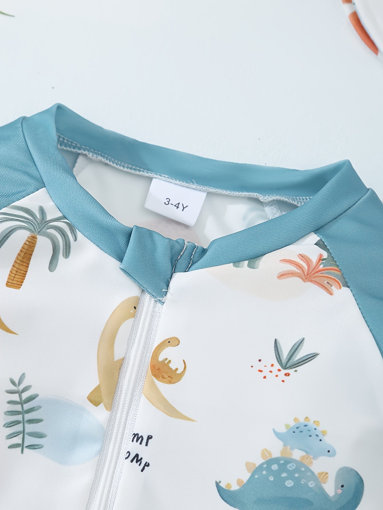 Conjunto de Banho Dino com Chapéu – 2 peças